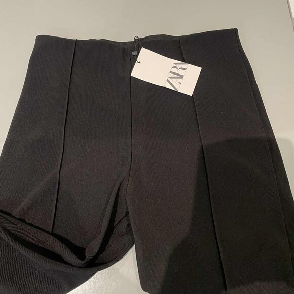 ZARA Stirrup Pant – Size L – NEW WITH TAGS - Black - Picture 2 of 9